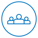 Group Of People Color Outline icon