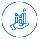 Growth Analytics Color Outline icon