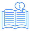 Guide book Color Outline icon