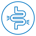 Gut constipation icon