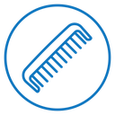 Hair brush icon