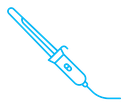 Hair curler icon