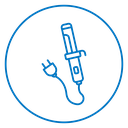 Hair Curling Iron icon