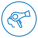 Hair dryer icon