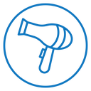 Hair dryer icon