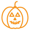 Halloween pumpkin icon