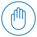 Hand icon