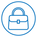 Hand bag icon