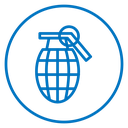 Hand grenade icon