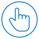 Hand pointer icon