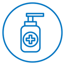 Hand sanitizer icon
