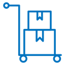 Hand truck icon