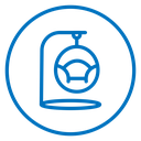 Hanging chair icon