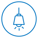 Hanging light icon