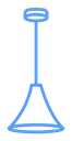 Hanging light icon