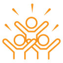 Happy people icon