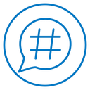 Hashtag 2 icon