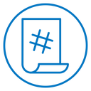 Hashtag 3 icon