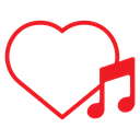 Heard heart note (2) icon
