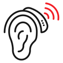 Hearing aid icon