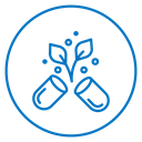 Herb medicine icon