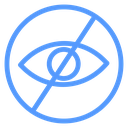 Hide icon