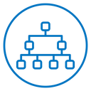 Hierarchical structure 2 icon
