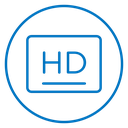 High definition 2 icon