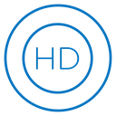 High definition icon