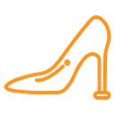 High heel shoes icon