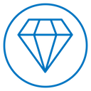 High potency Color Outline icon
