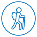 Hiking icon