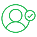 Hired Approved Profile icon