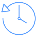 History Clock Arrow icon