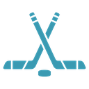 Hockey sticks 4 icon