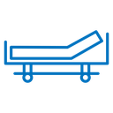 Hospital bed icon