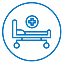 Hospital bed 5 icon