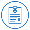Hospital bill icon