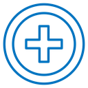 Hospital sign icon