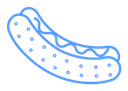 Hot dog icon