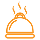 Hot meal icon