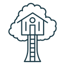 House tree icon