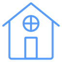 House Window Color Outline icon