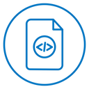 HTML script icon