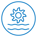 Hydro power icon
