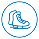Ice skating icon