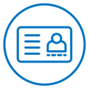 Id card icon