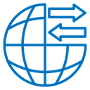 Import and export icon