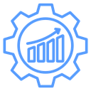 Improvement Chart Gear icon