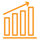 Increase chart (2) icon